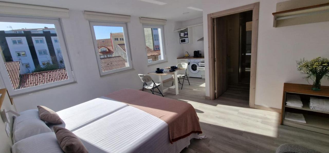 Estudios En Plaza Cabo Da Vila Centro Muxía Kültér fotó