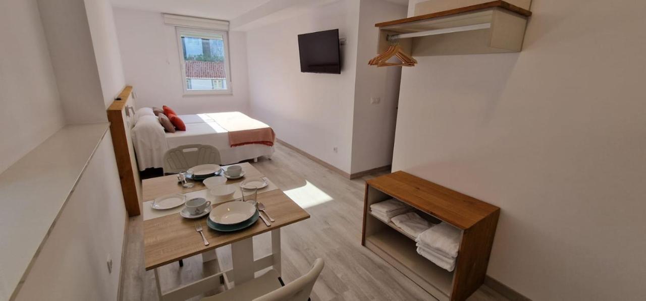 Estudios En Plaza Cabo Da Vila Centro Muxía Kültér fotó